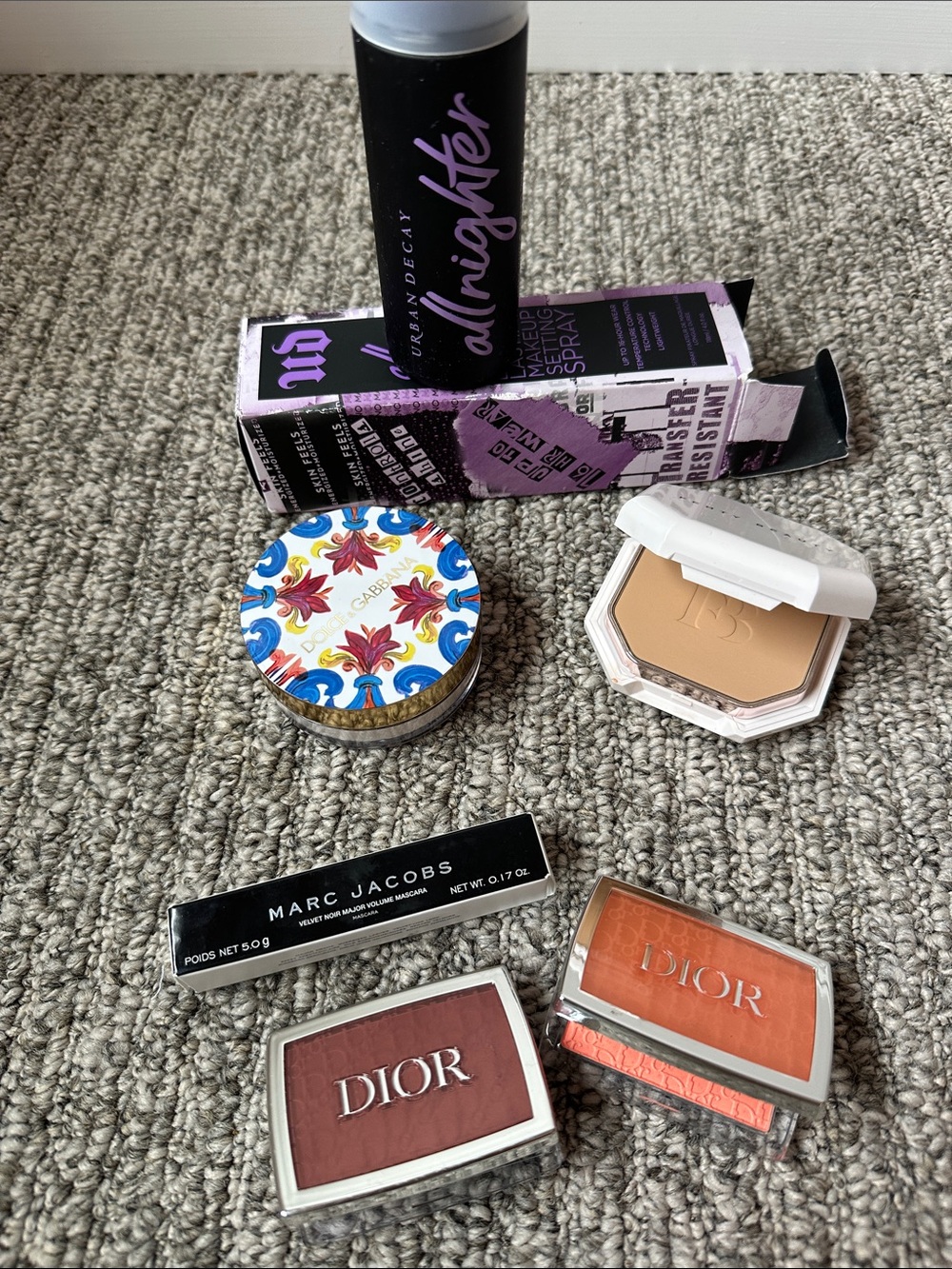 Dior (2) , Marc Jacob’s , D&G , Fenty  , Urban Decay setting spray 🫶🔥 Final P$65